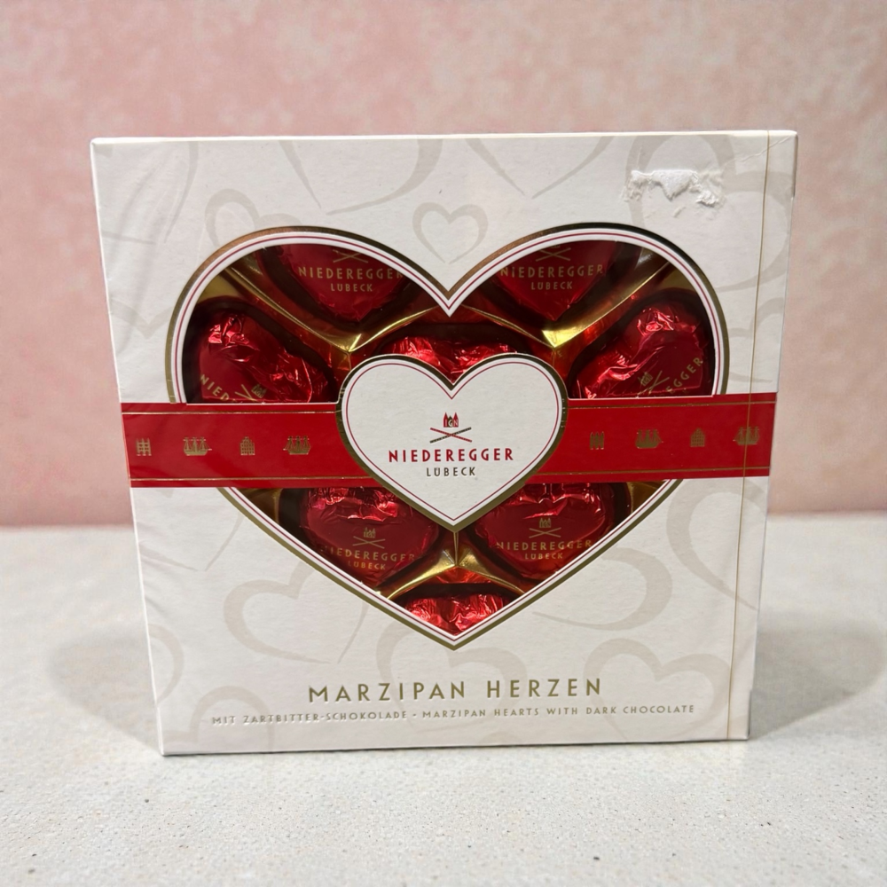 Marzipan Chocolate Hearts